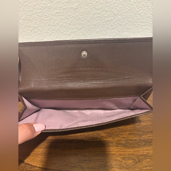 Coach Brown Leather Wallet - Picture 7 of 10